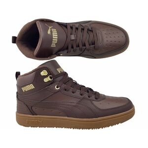 Puma Universal Men’s Rebound Rugged Brown Shoes Sneakers High Tops 12